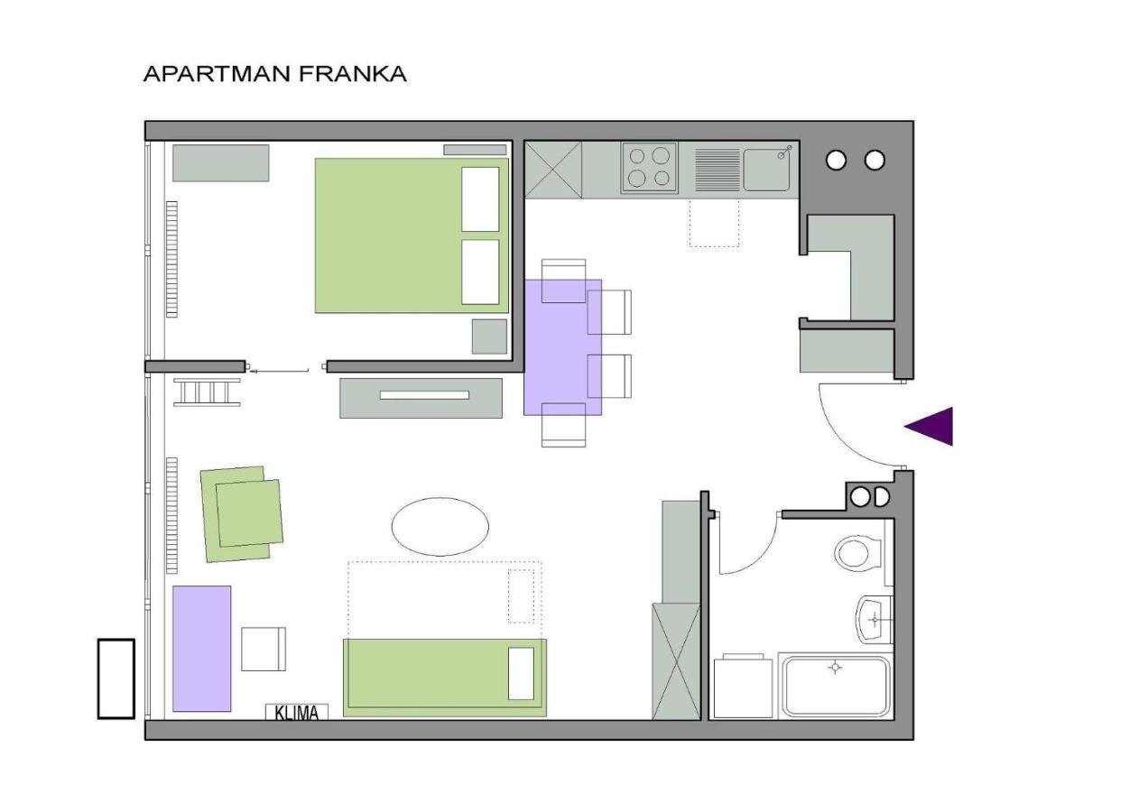 New - Frendly Luxury Apartment Franka Загреб Экстерьер фото